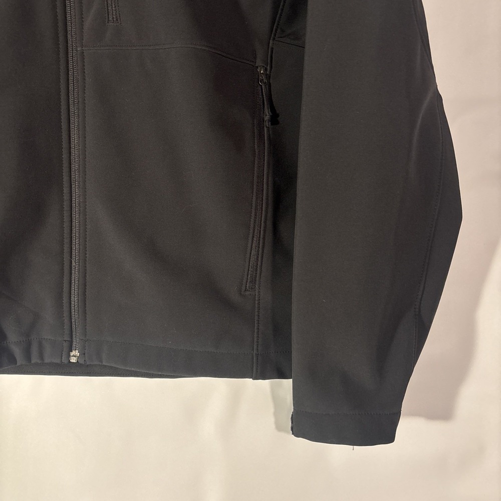 The North Face Jacket Mens Medium Black Flight TKA Stretch Full Zip Fleece - Picture 9 of 15